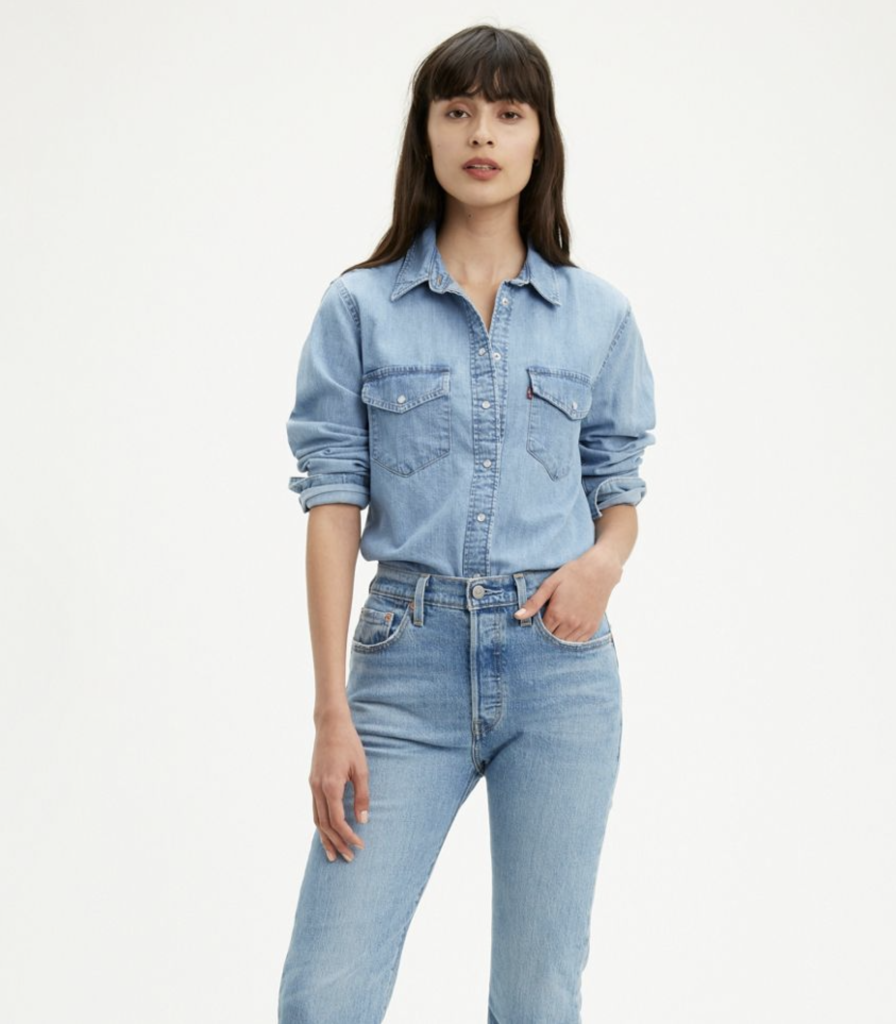 Levi’s – Essential Western Denim Shirt | ML Style | Meg Lonergan Interiors