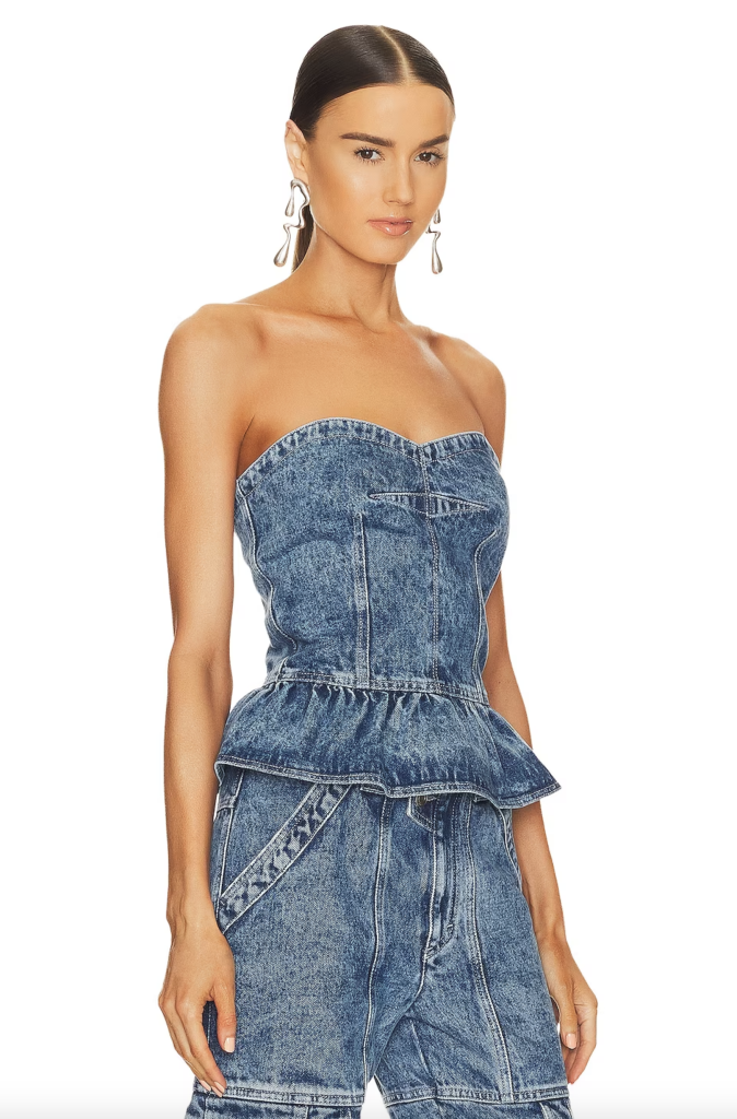 Isabel Marant Etoile – Solizinia Jean Top | ML Style | Meg Lonergan Interiors