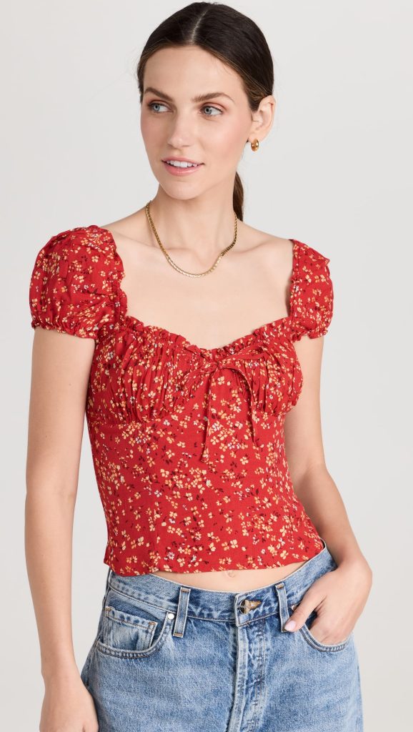 Reformation – Micaela Top | ML Style | Meg Lonergan Interiors