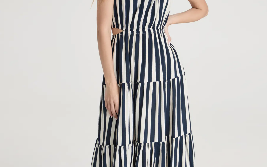 Moon River – One Shoulder Midi Dress