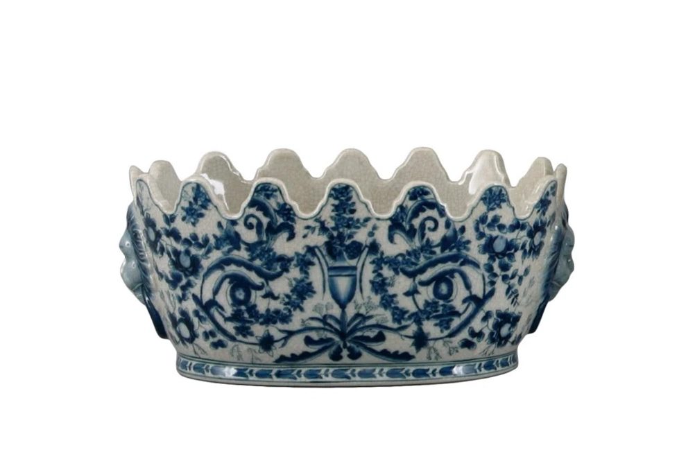 Danny’s Fine Porcelain – Azure Casey Handmade Ceramic Planter