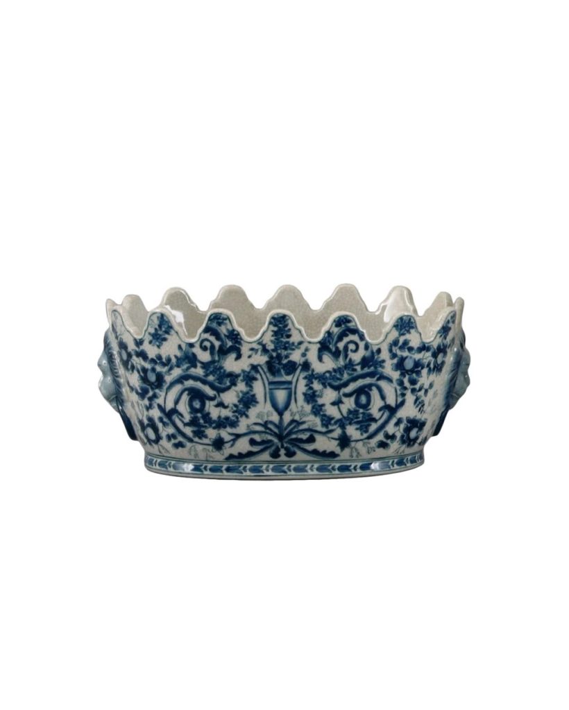Danny’s Fine Porcelain – Azure Casey Handmade Ceramic Planter | ML Style | Meg Lonergan Interiors