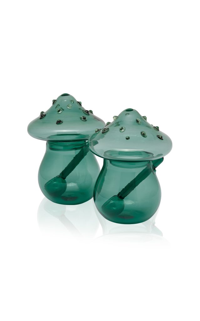 Johanna Ortiz – Radiant Mint Esencia Mágica Salt & Pepper Set | ML Style | Meg Lonergan Interiors