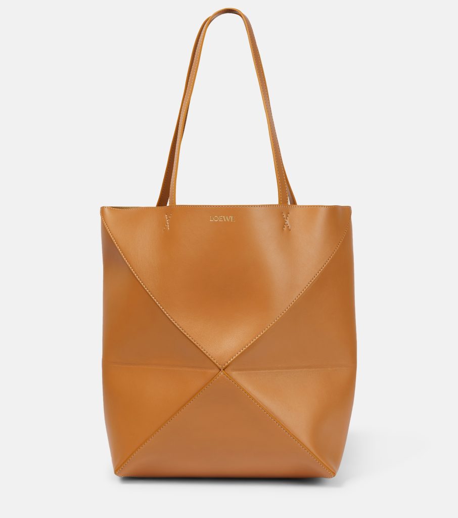 Loewe – Puzzle Fold Tote in shiny calfskin | ML Style | Meg Lonergan Interiors