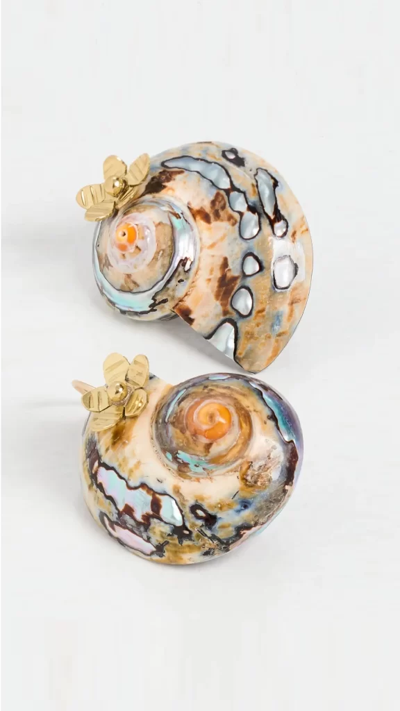 Ulla Johnson – Mini Spiral Shell Earring | ML Style | Meg Lonergan Interiors