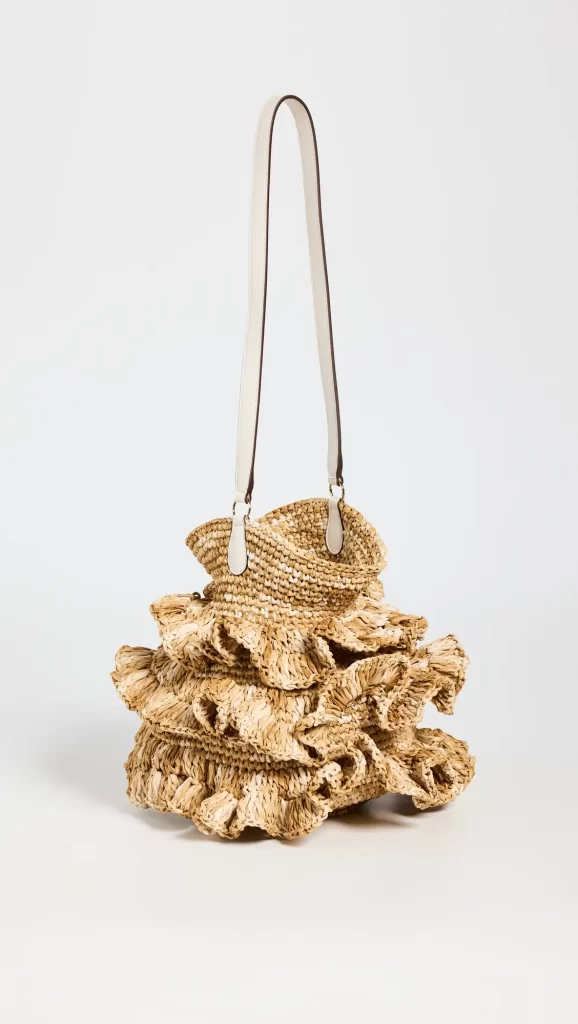 Ulla Johnson – Ruffled Tulip Basket Bag | ML Style | Meg Lonergan Interiors