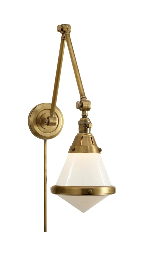 Thomas O’Brien – Gale Library Wall Light | ML Style | Meg Lonergan Interiors