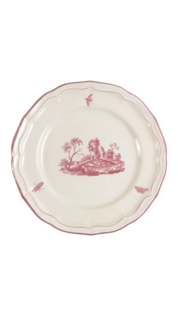 Replacements, Ltd. – Dinner Plate Paysages Rose | ML Style | Meg Lonergan Interiors