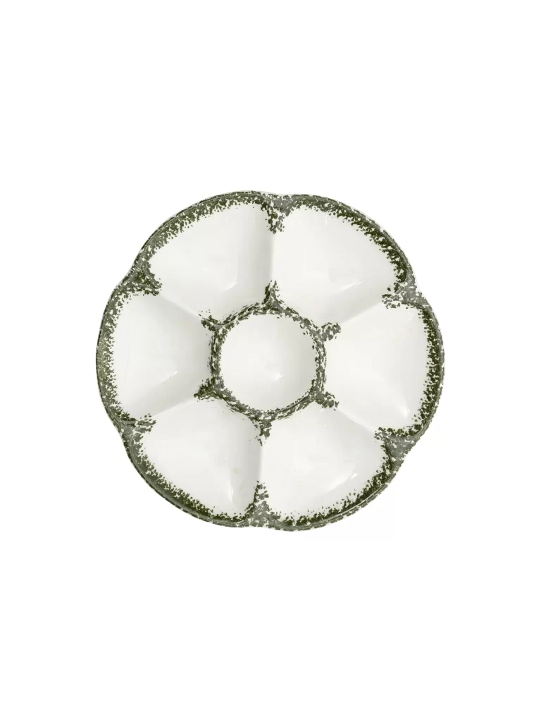 Weston Table – Vintage Retro Gien Seaweed Oyster Plate | ML Style | Meg Lonergan Interiors
