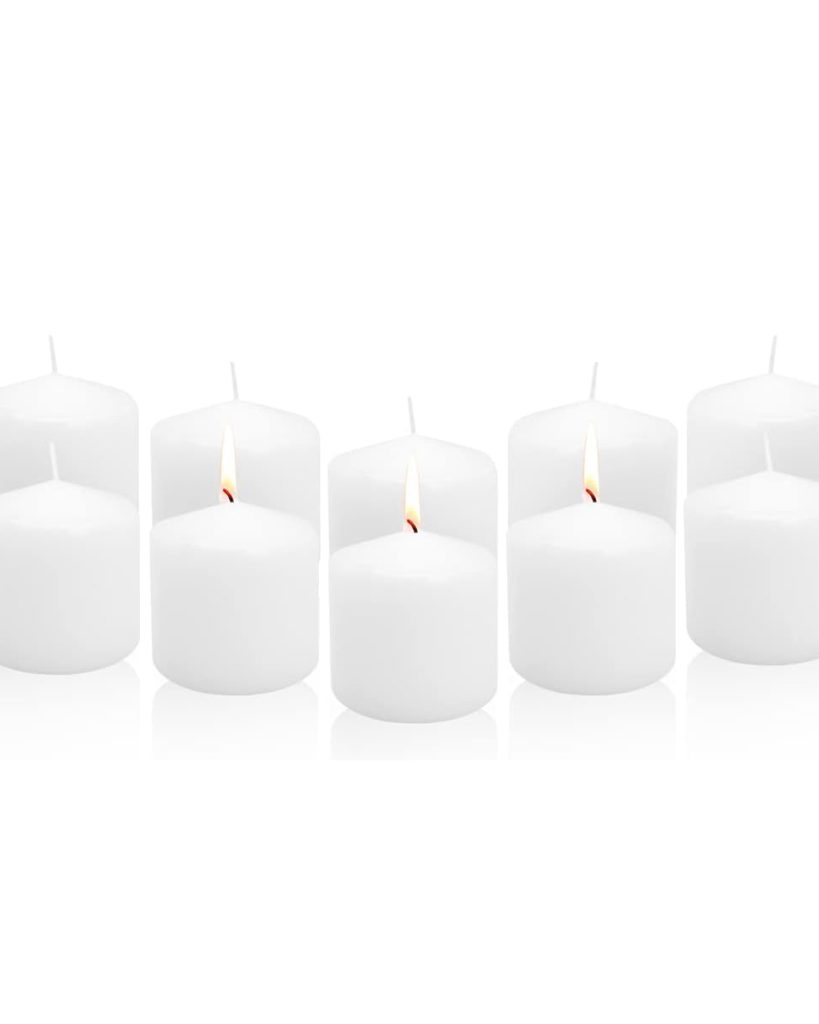 Royal Imports – Votive Candle, Unscented White Wax | ML Style | Meg Lonergan Interiors