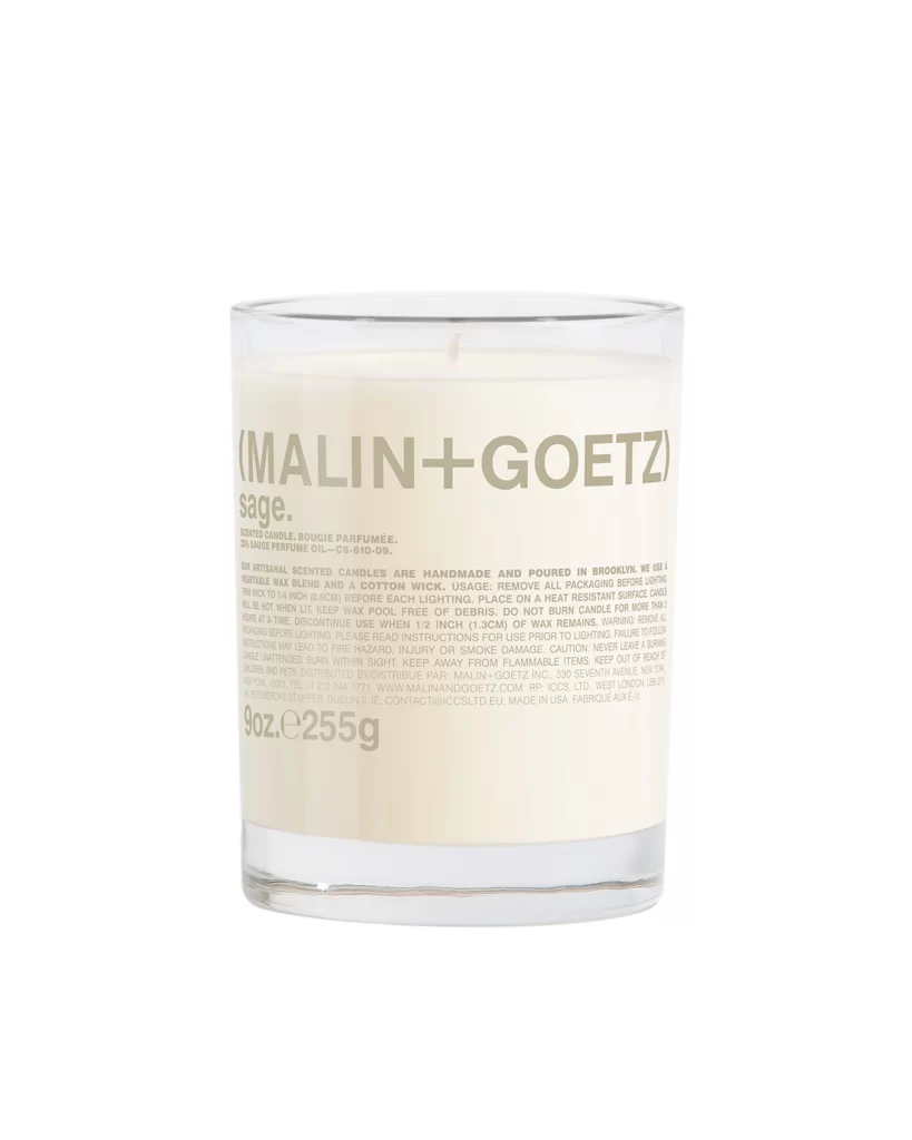 Malin + Goetz – Sage Candle | ML Style | Meg Lonergan Interiors