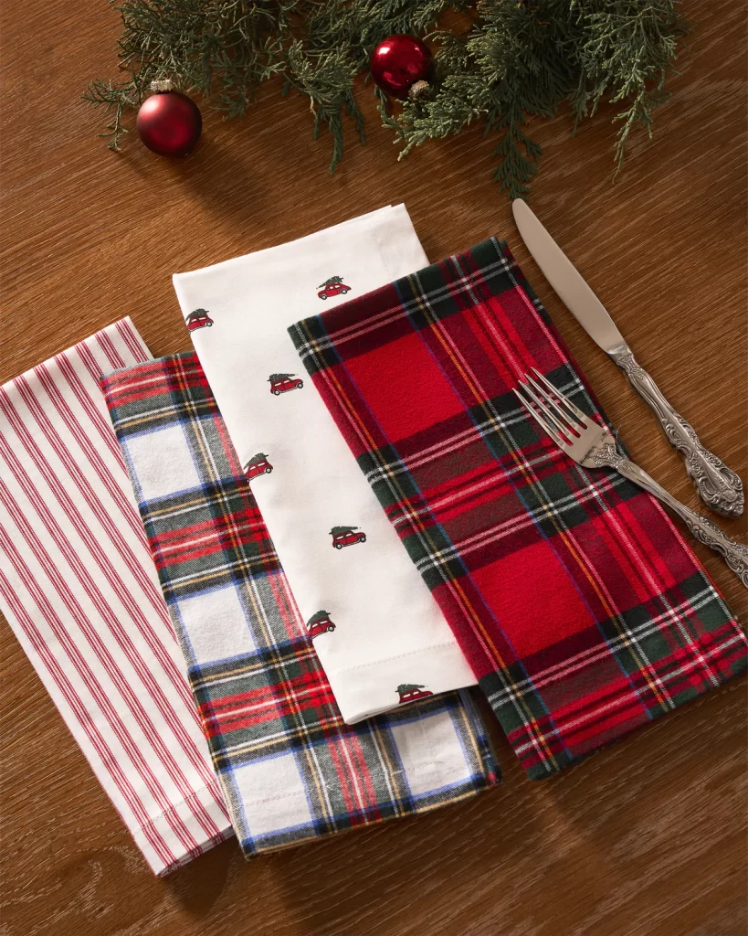 Petit Plume – Signature Imperial Tartan Table Linen | ML Style | Meg Lonergan Interiors
