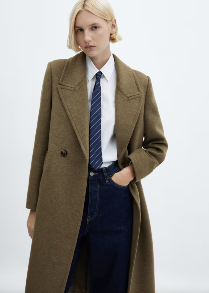 Mango – Lapels Wool Coat | ML Style | Meg Lonergan Interiors