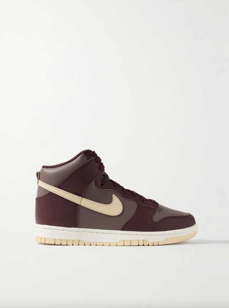 NIKE – Dunk High Leather Sneakers | ML Style | Meg Lonergan Interiors