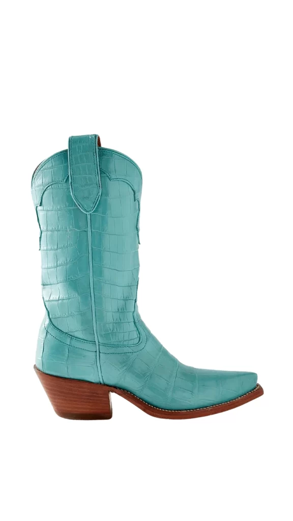 Miron Crosby – Kerri Pale Blue Croc | ML Style | Meg Lonergan Interiors