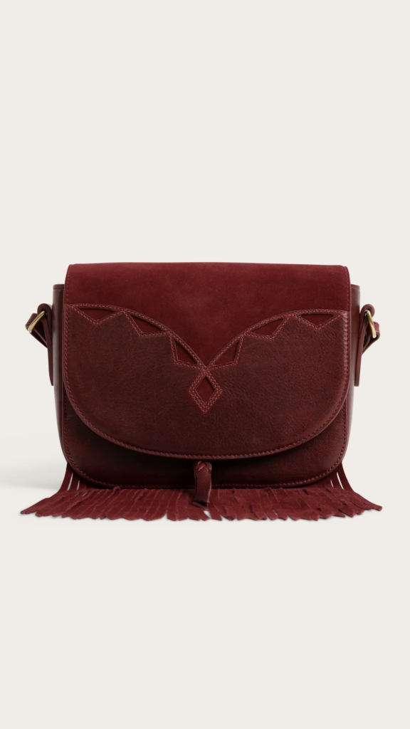 Tecovas – Sunny Mini Fringe Saddle Bag | ML Style | Meg Lonergan Interiors