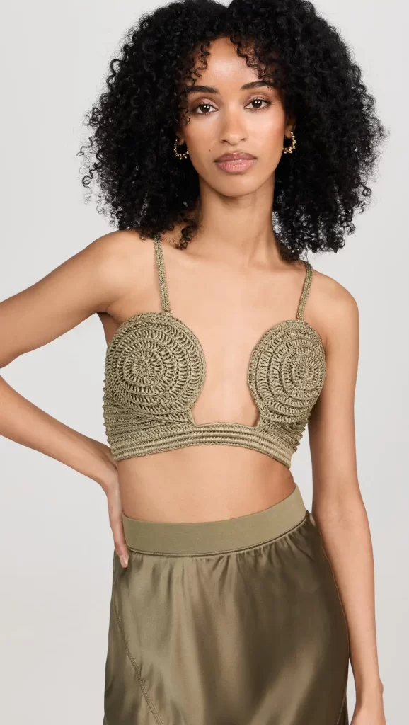 Cult Gaia – Viviana Crochet Top | ML Style | Meg Lonergan Interiors