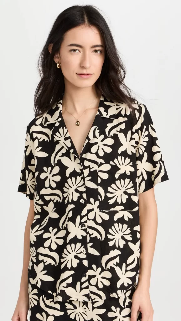 Lost + Wander – Tropic Flair Shirt | ML Style | Meg Lonergan Interiors