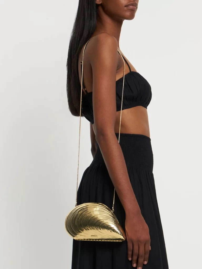SIMKHAI – Bridget Oyster Shell Clutch | ML Style | Meg Lonergan Interiors