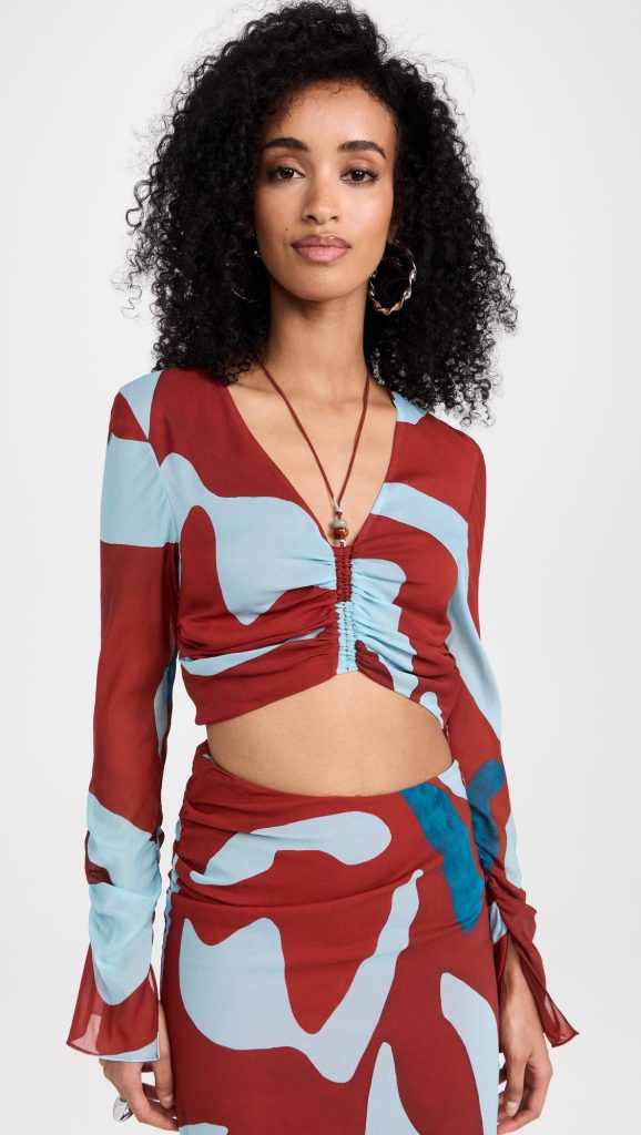 SIR. – Frankie Gathered Sleeve Top | ML Style | Meg Lonergan Interiors