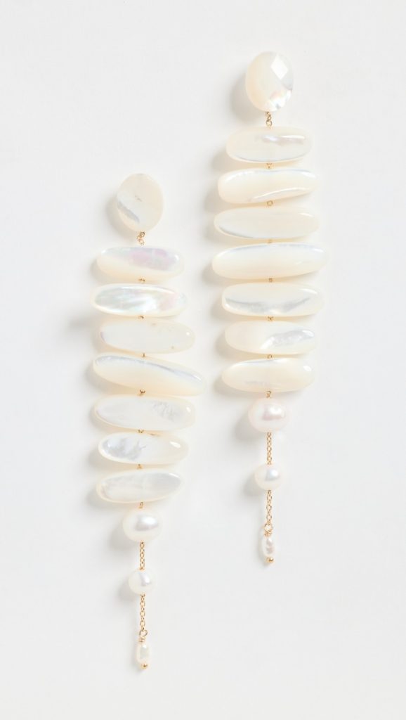 Chan Luu – Mother of Pearl Earrings | ML Style | Meg Lonergan Interiors
