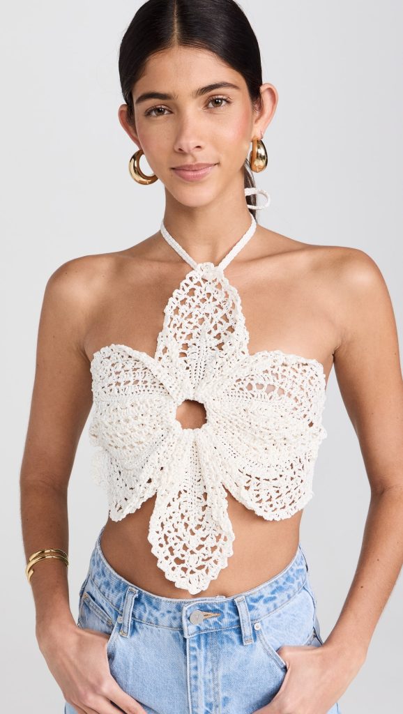 Cult Gaia – Darlena Crochet Top | ML Style | Meg Lonergan Interiors