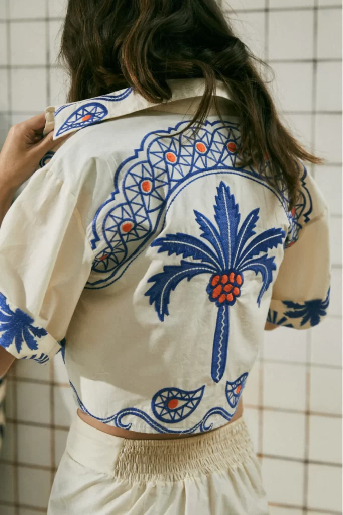 Johanna Ortiz – Cropped Manyattas Shirt | ML Style | Meg Lonergan Interiors
