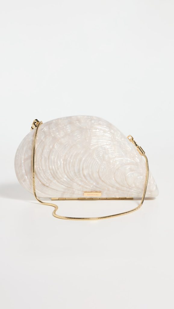 SIMKHAI – Bridget Pearl Oyster Clutch | ML Style | Meg Lonergan Interiors