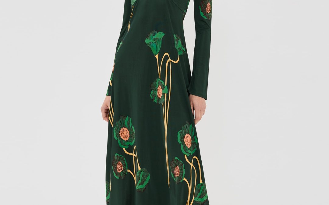 Johanna Ortiz – Paisaje Lejano Ankle Dress