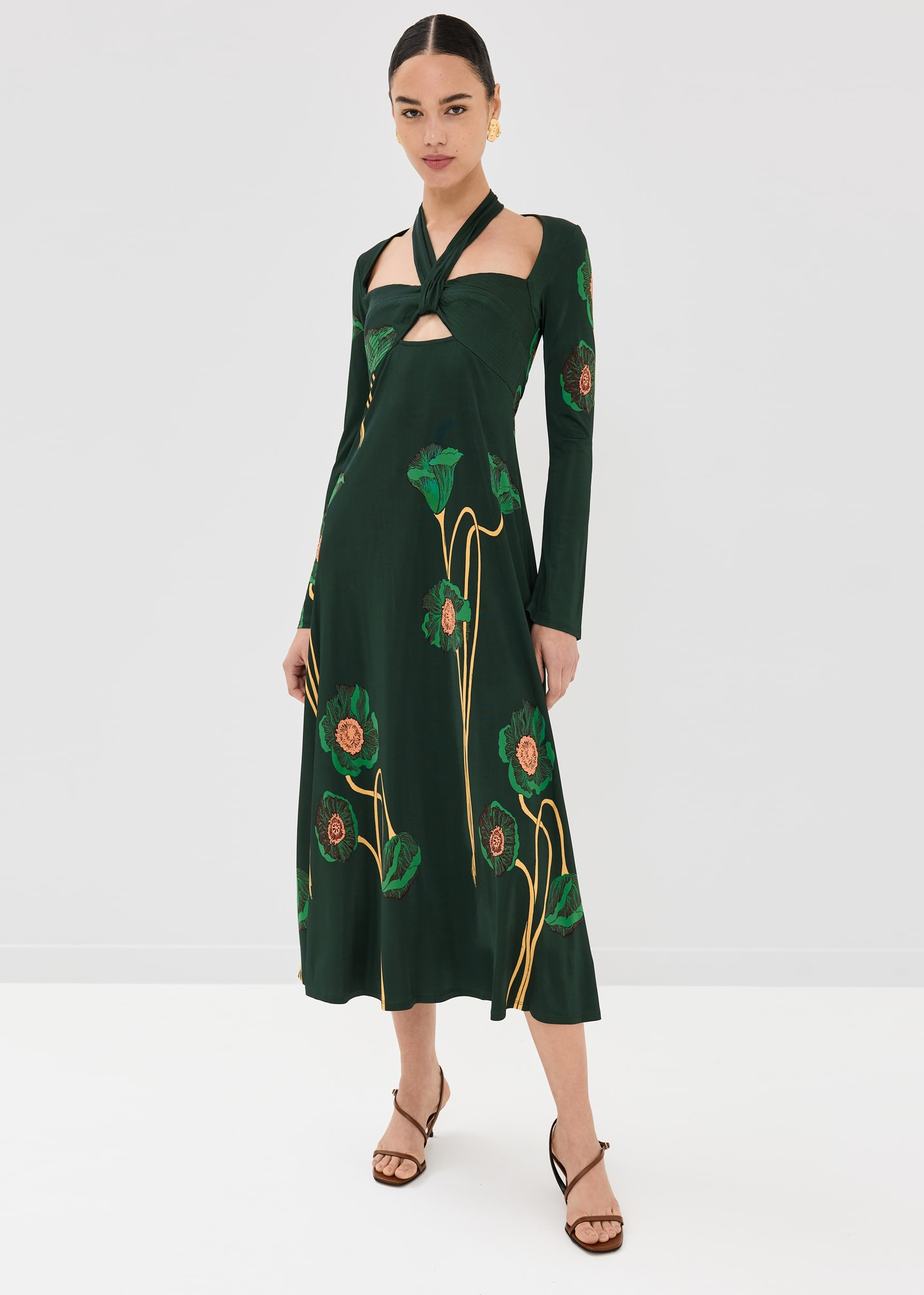 Johanna Ortiz – Paisaje Lejano Ankle Dress