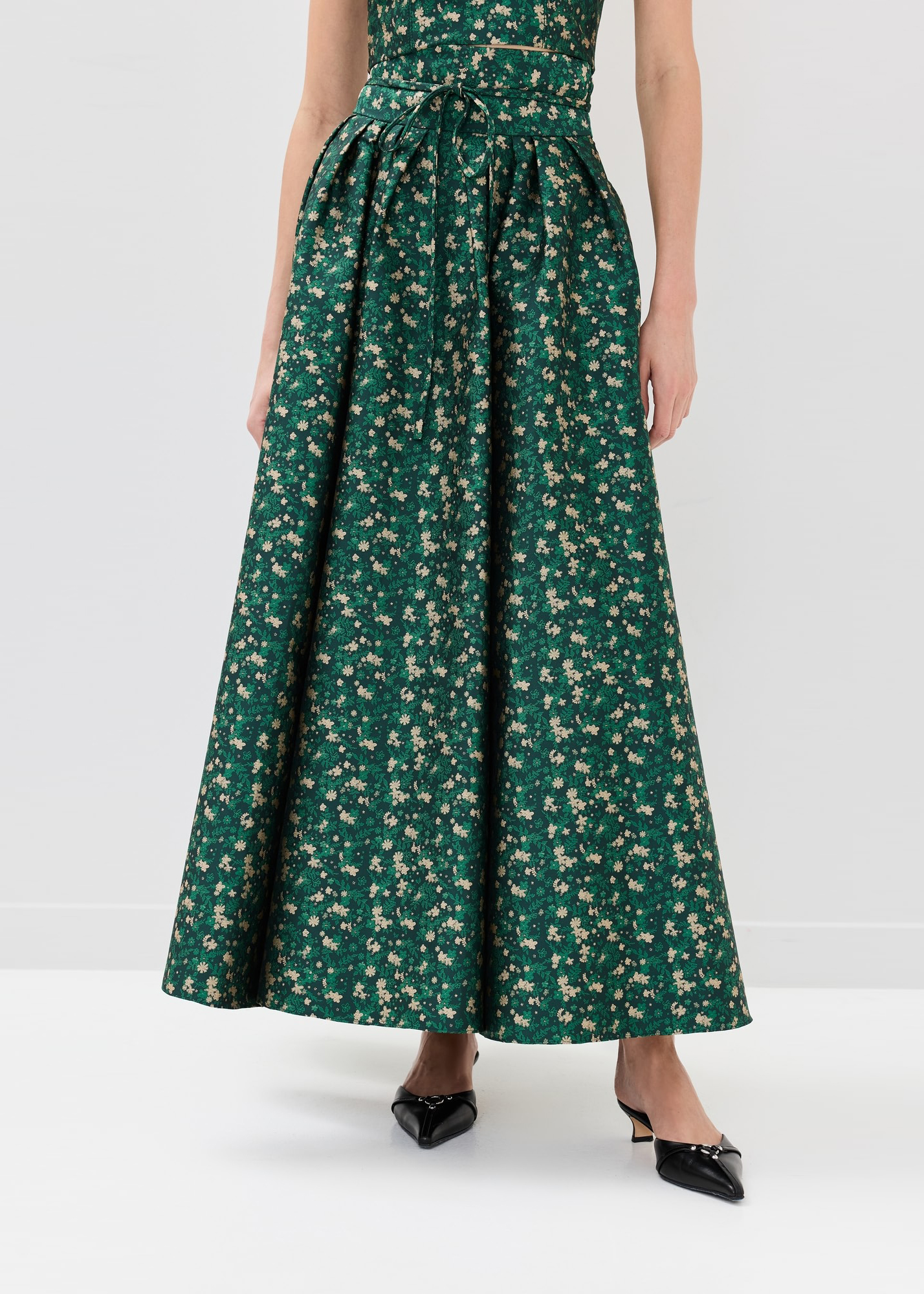 Rosie Assoulin – Tie Pleated Skirt