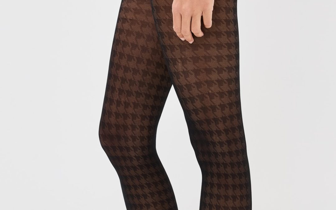 Commando – Houndstooth Sheer Tights