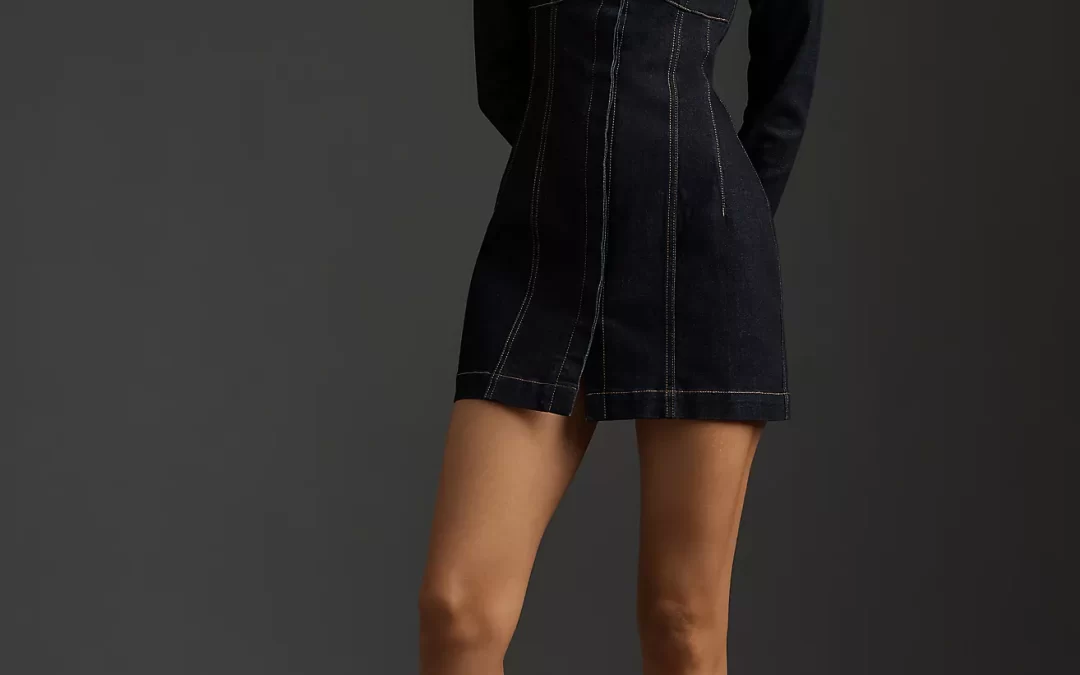 SOVERE – Dusk Denim Mini Dress