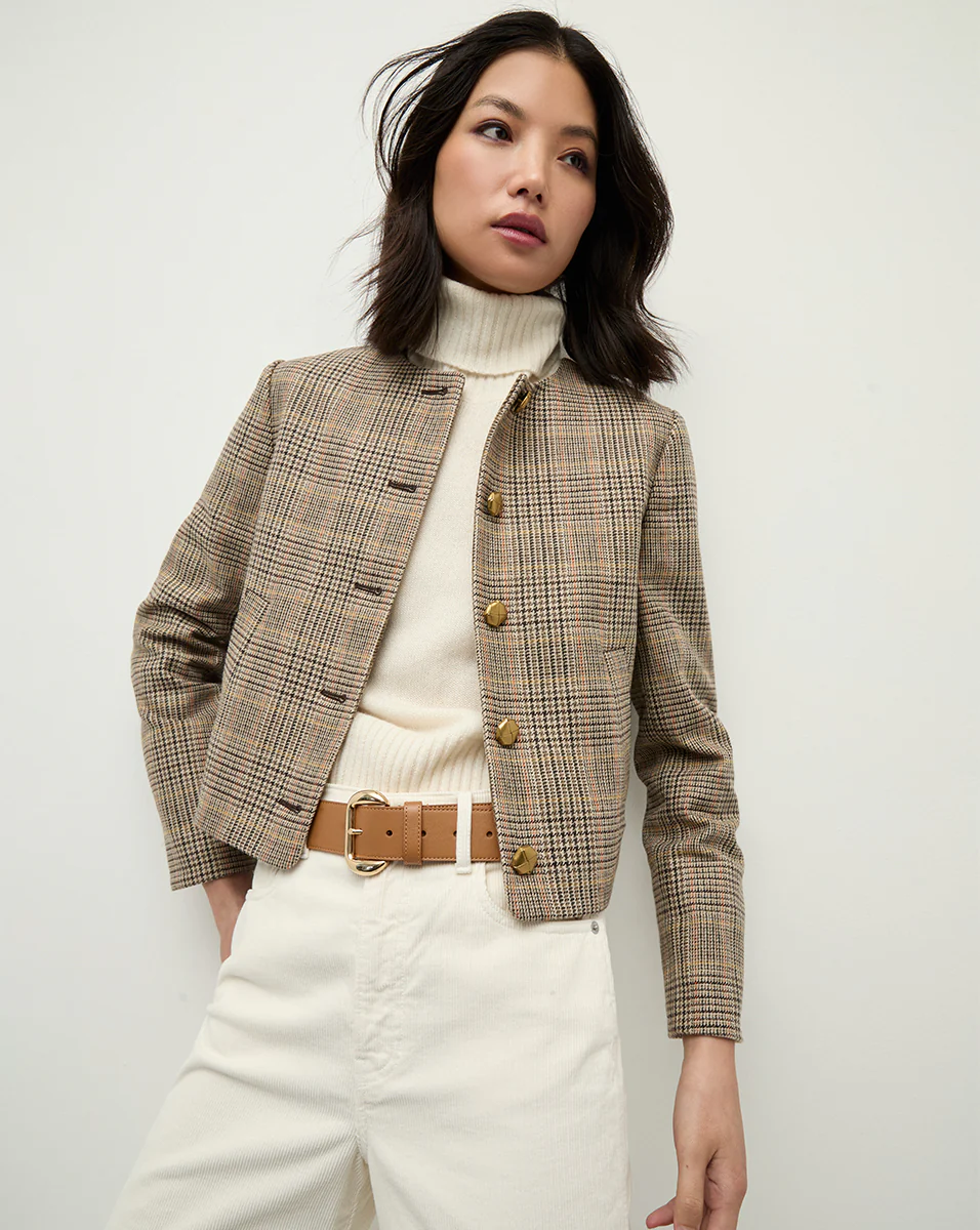 Veronica Beard – Andrea Plaid Jacket