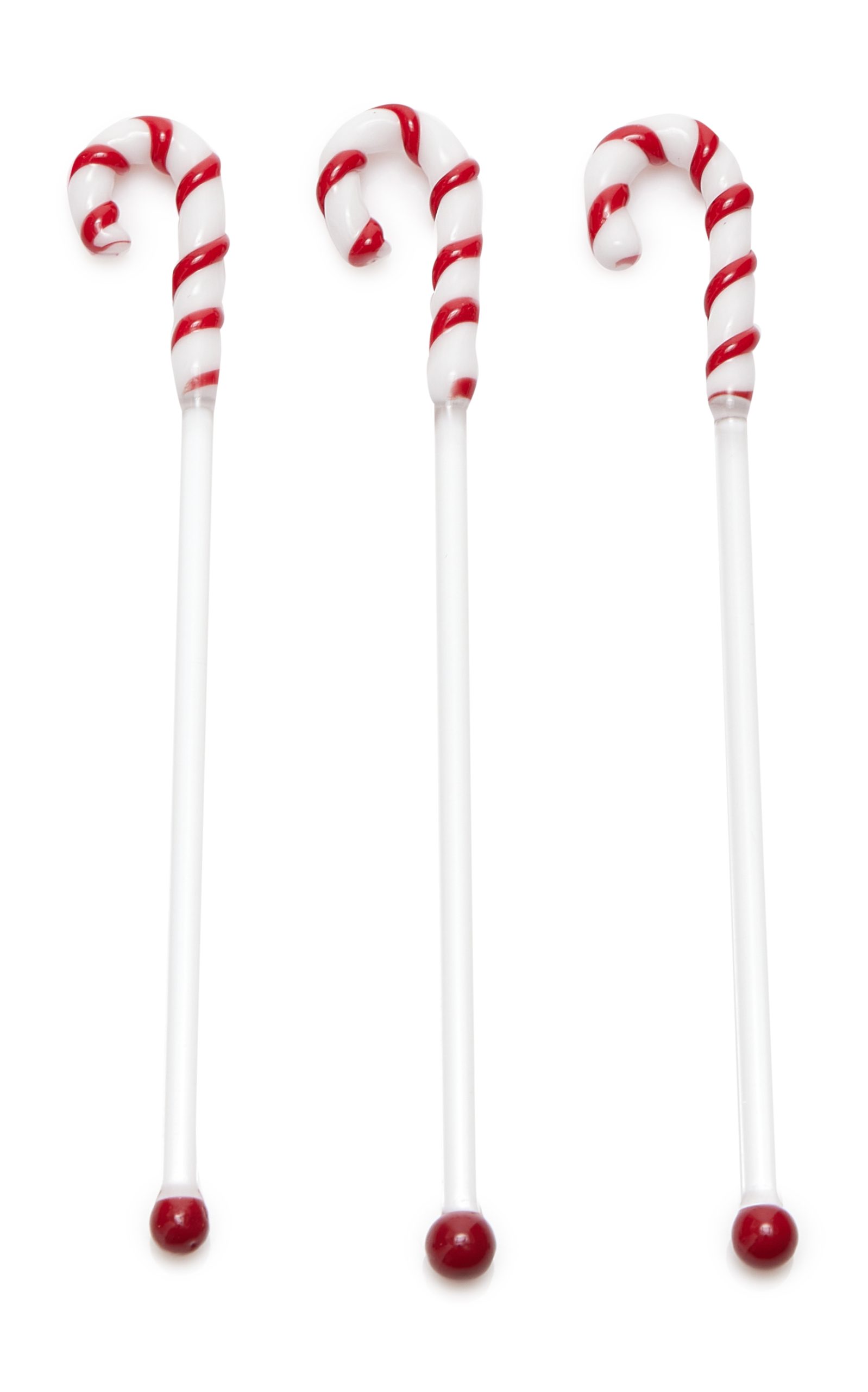 Moda Domus – Handmade Glass Christmas Cocktail Stirrers