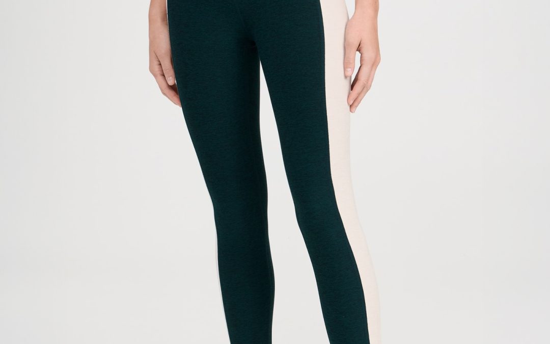 Beyond Yoga – Spacedye Vitality Colorblock High Waisted Leggings