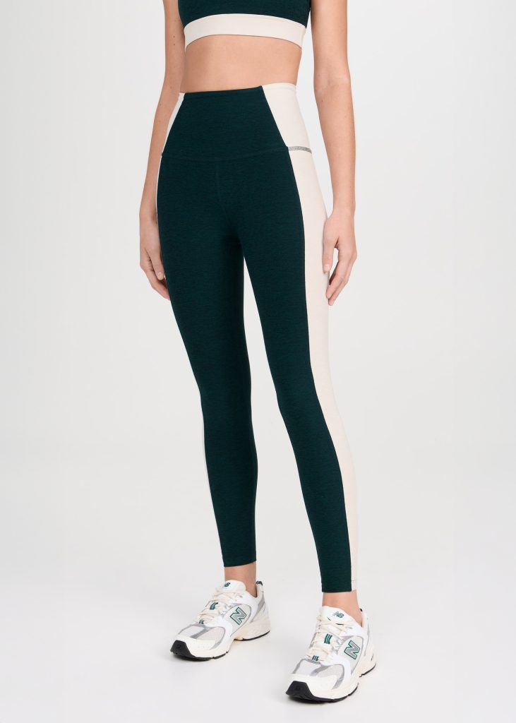 Beyond Yoga – Spacedye Vitality Colorblock High Waisted Leggings | ML Style | Meg Lonergan Interiors